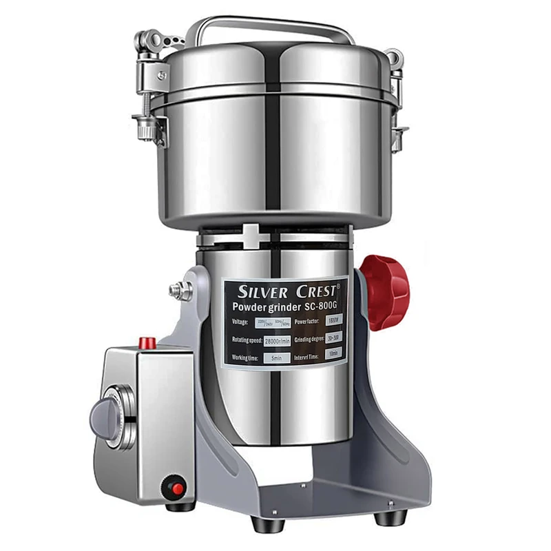 آسیاب برقی صنعتی سیلور کرست مدل SC-800G